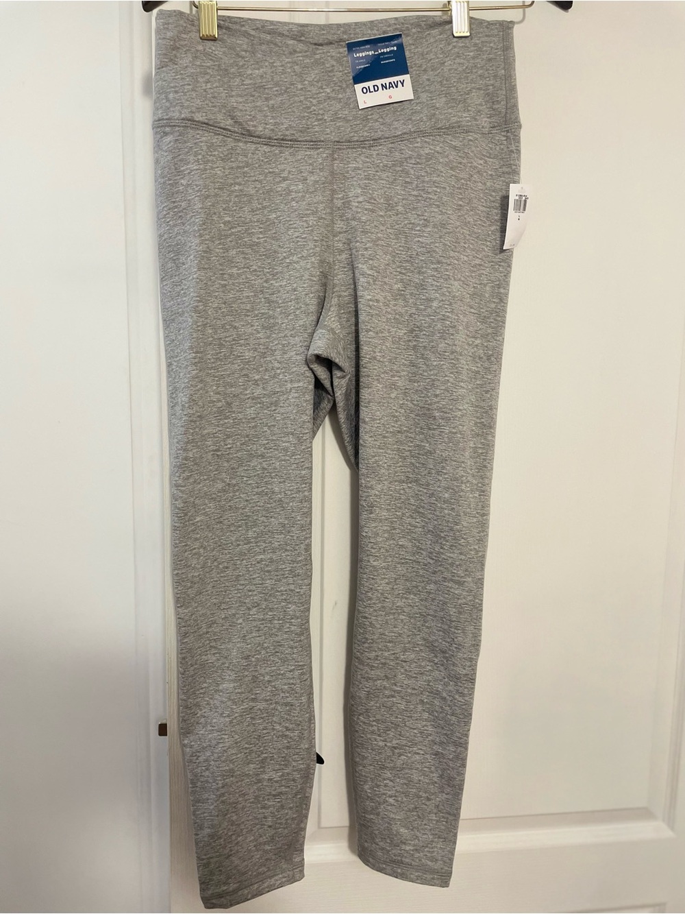 NWT Old Navy Light Gray Women's Stretch Leggings Size Large